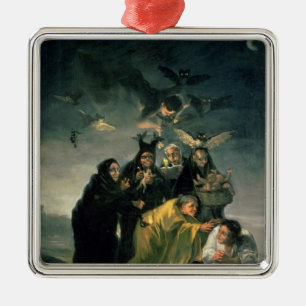 The Witches' Sabbath Metal Tree Decoration