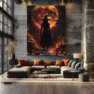 The Witching Hour Halloween Poster