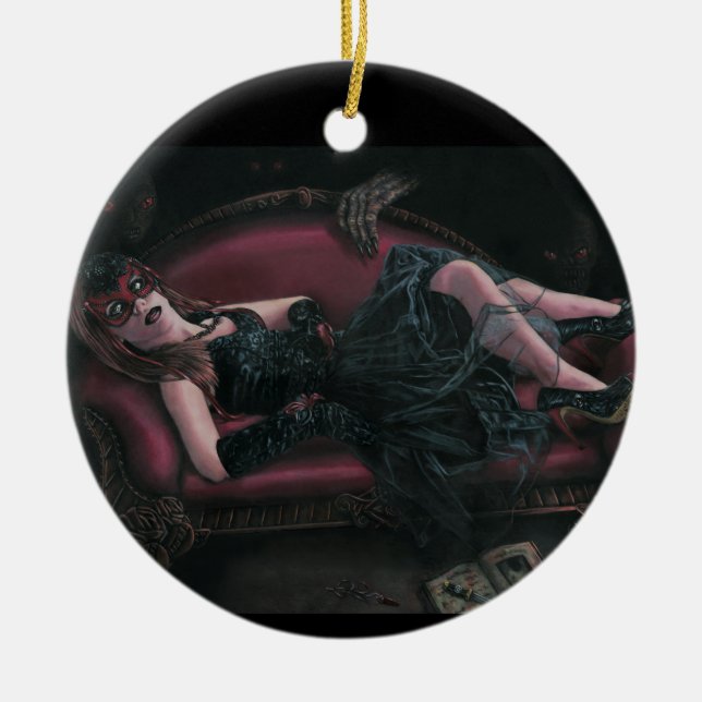 The Witching Hour Ornament (Front)