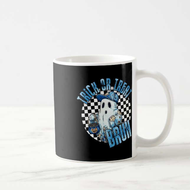 The Witching Hour Spooky Halloween Flying Witch Ar Coffee Mug (Right)