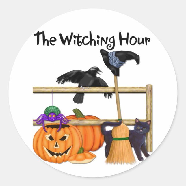 The Witching Hour Sticker (Front)