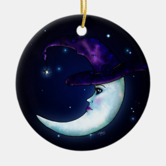The Witching Moon Ceramic Tree Decoration