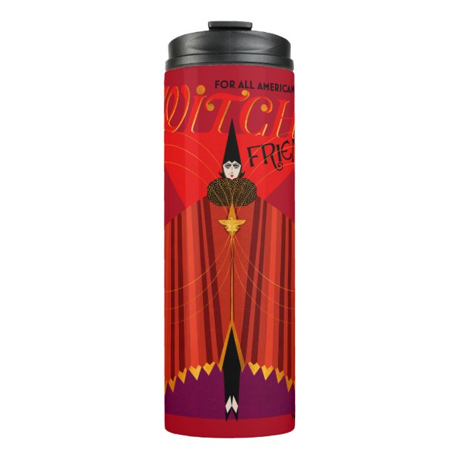 The Witch's Friend October Magazine Thermal Tumbler (Front)