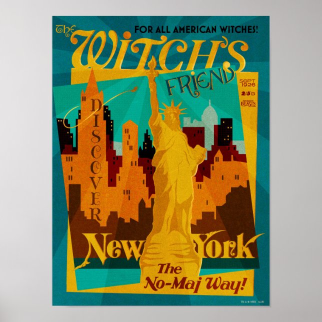 The Witch's Friend September Magazine Poster (Front)