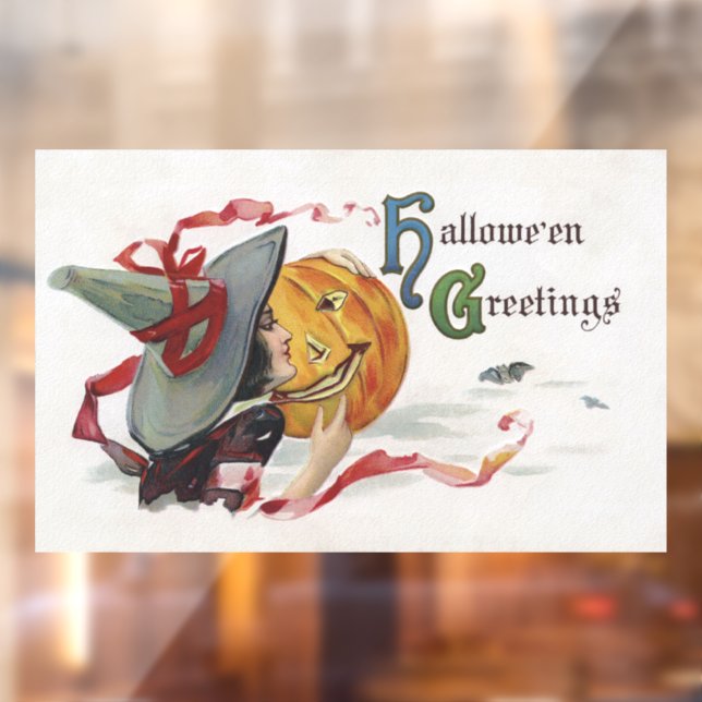 The Witch's Kiss: a Jack o Lantern on Halloween (Sheet 2)