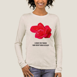 The Witty Armour Rose Long-Sleeve Tee