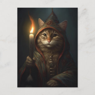 The Wizard Cat Postcard