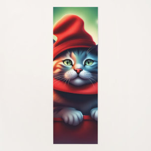 the wizard cat yoga mat