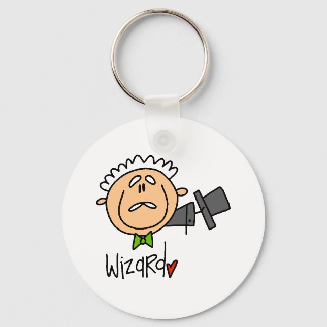 The Wizard Key Ring (Front)