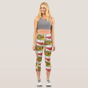 The Wizard of Aus Movie Parody Capri Leggings