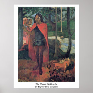 The Wizard Of Hiva-Oa By Eugene Paul Gauguin Poster