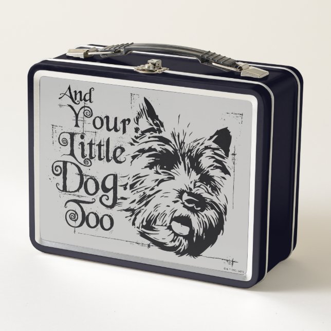 The Wizard Of Oz™ | And Your Little Dog, Too Metal Lunch Box (Front)