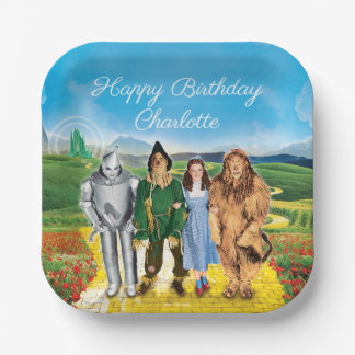 The Wizard Of Oz™ Birthday Paper Plates
