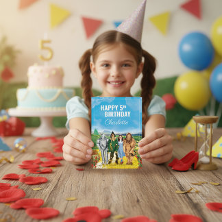 The Wizard Of Oz™ | Custom Happy Birthday Card
