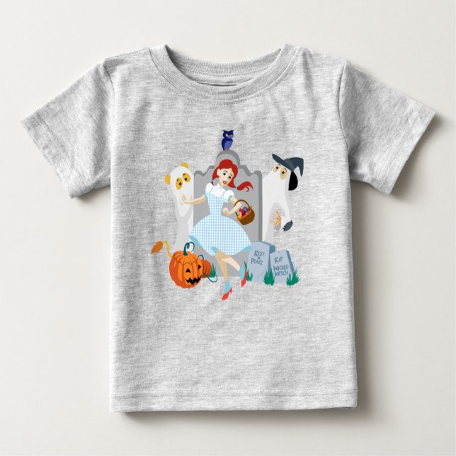 The Wizard Of Oz™ | Dorothy Halloween Happy Dance Baby T-Shirt (Front)