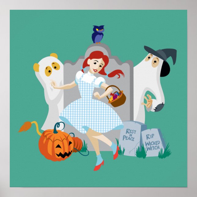 The Wizard Of Oz™ | Dorothy Halloween Happy Dance Poster (Front)