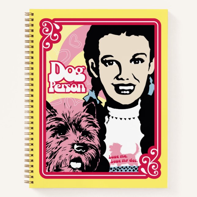 The Wizard Of Oz™ | Dorothy™ & Toto™ - Dog Person Notebook (Front)