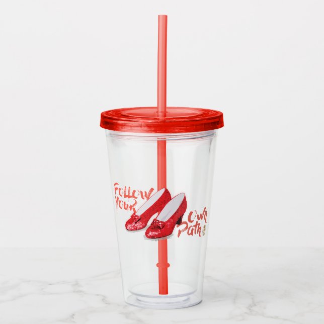 The Wizard Of Oz™ | Follow Your Own Path Acrylic Tumbler (Front)