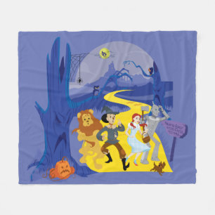 The Wizard Of Oz™   Halloween Haunted Forest Fleece Blanket