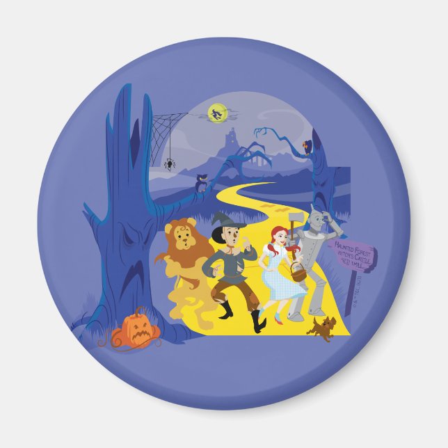 The Wizard Of Oz™ | Halloween Haunted Forest Magnet (Front)