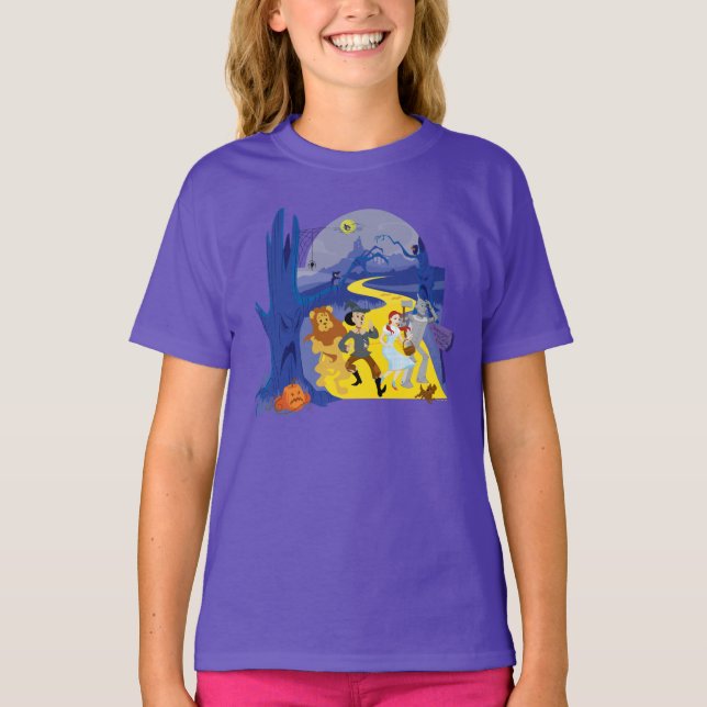 The Wizard Of Oz™ | Halloween Haunted Forest T-Shirt (Front)