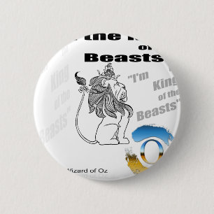 The Wizard of Oz - illustration 6 Cm Round Badge