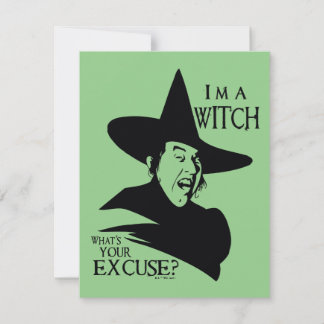 The Wizard Of Oz™ | I'm A Witch Card