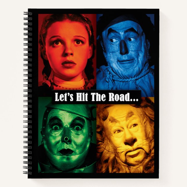 The Wizard Of Oz™ | Let's Hit The Road Notebook (Front)