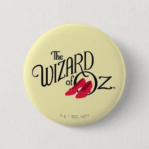 The Wizard Of Oz™ Logo 6 Cm Round Badge