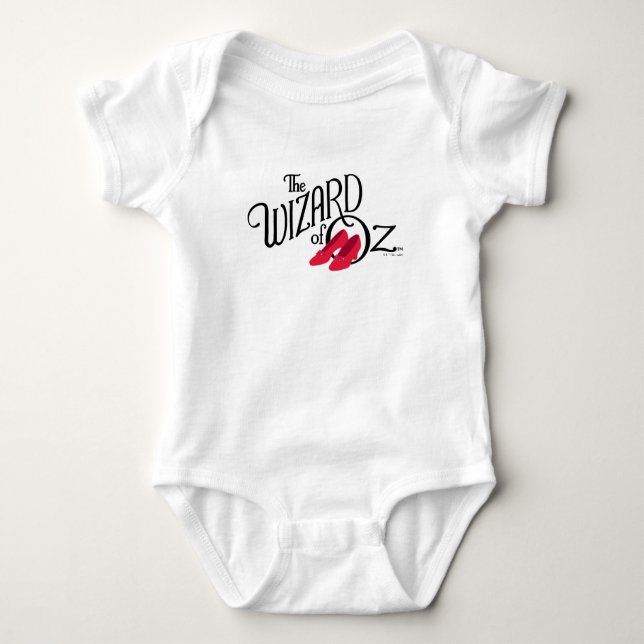 The Wizard Of Oz™ Logo Baby Bodysuit (Front)