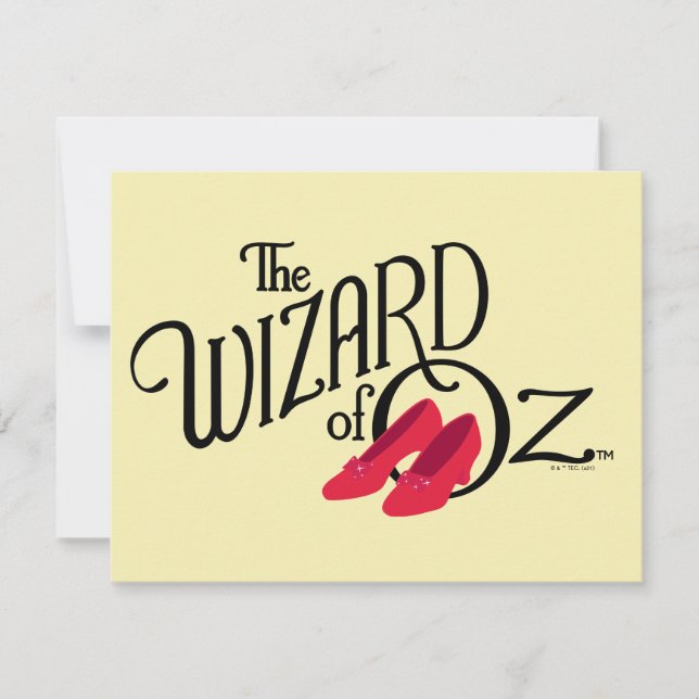 The Wizard Of Oz™ Logo Card (Front)