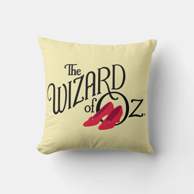 The Wizard Of Oz™ Logo Cushion (Front)