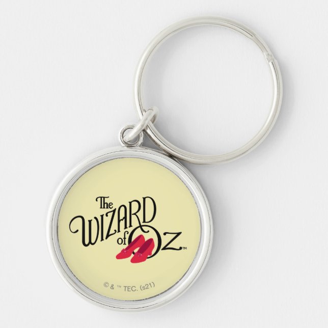 The Wizard Of Oz™ Logo Key Ring (Front)
