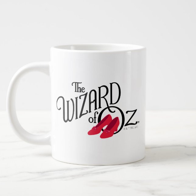 The Wizard Of Oz™ Logo Large Coffee Mug (Left)