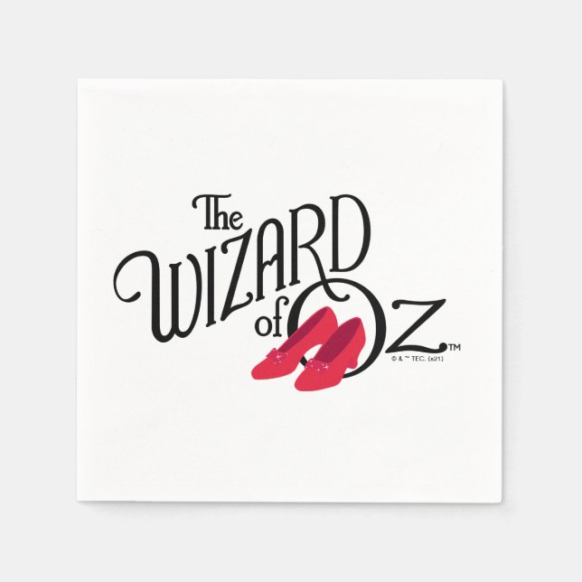 The Wizard Of Oz™ Logo Napkin (Front)