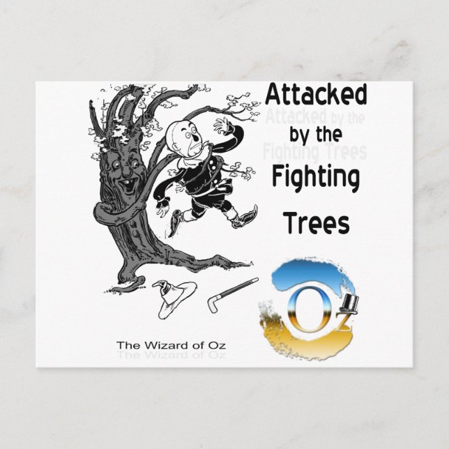 The Wizard of OZ Postcard (Front)
