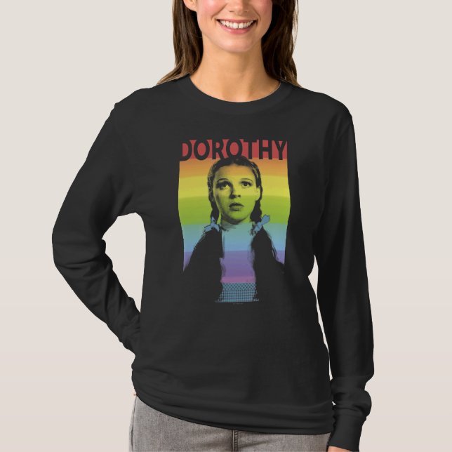 The Wizard Of Oz Pride Dorothy Rainbow Poster T-Shirt (Front)