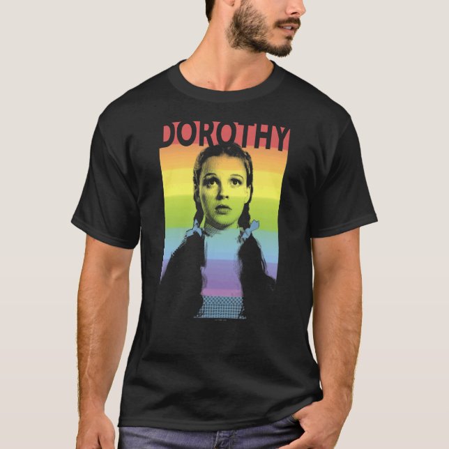 The Wizard Of Oz Pride Dorothy Rainbow Poster T-Shirt (Front)