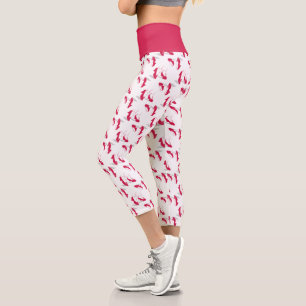 The Wizard Of Oz™   Ruby Slippers™ Pattern Capri Leggings