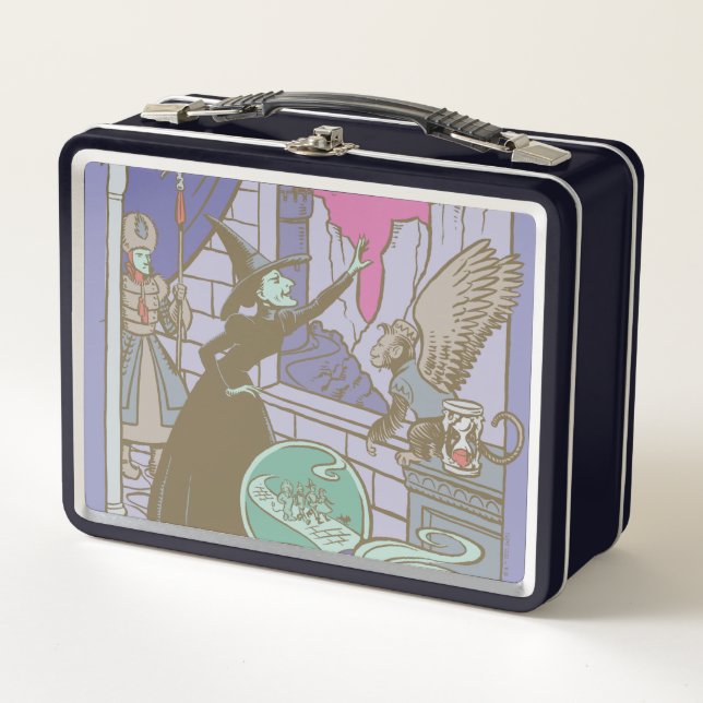 The Wizard Of Oz™ | Storybook Wicked Witch™ Metal Lunch Box (Front)