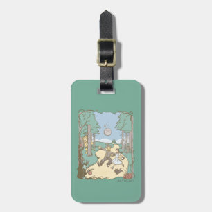 The Wizard Of Oz™   Storybook Yellow Brick Road Luggage Tag