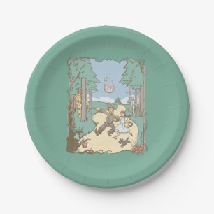 The Wizard Of Oz™   Storybook Yellow Brick Road Paper Plate