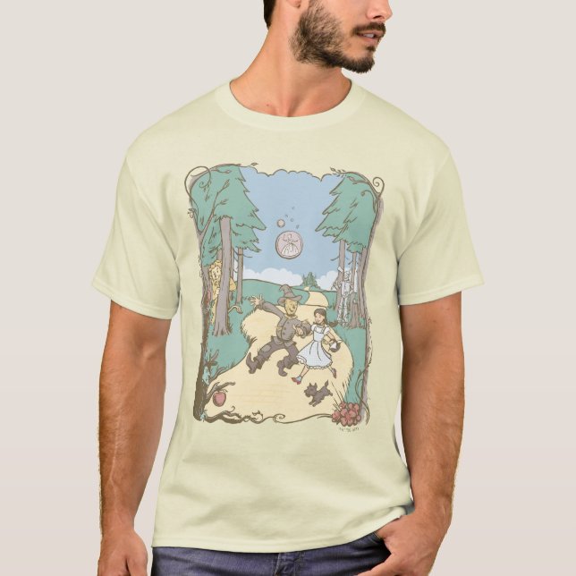 The Wizard Of Oz™ | Storybook Yellow Brick Road T-Shirt (Front)