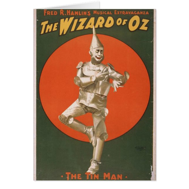 The Wizard of Oz, 'The Tin Man' Retro Theatre (Front)
