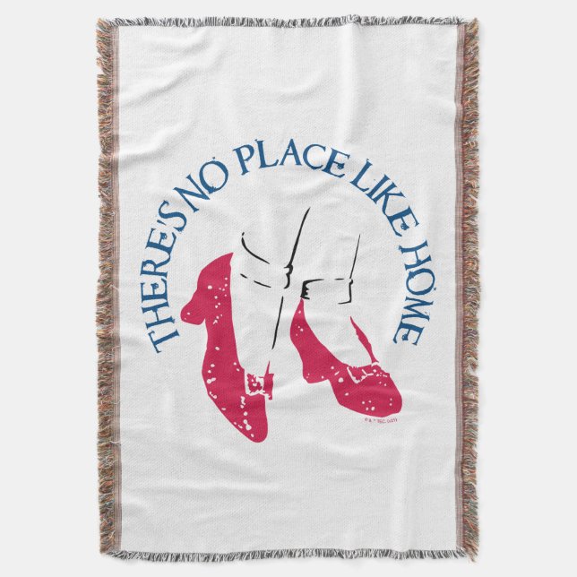 The Wizard Of Oz™ | There's No Place Like Home™ Throw Blanket (Front Vertical)