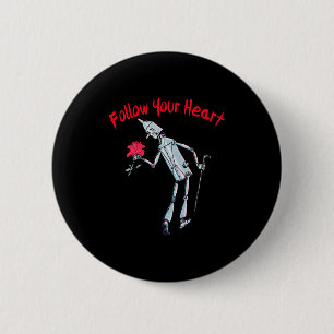 The Wizard Of Oz Tin Man Shirt-the Wizard Of Oz Sh 6 Cm Round Badge