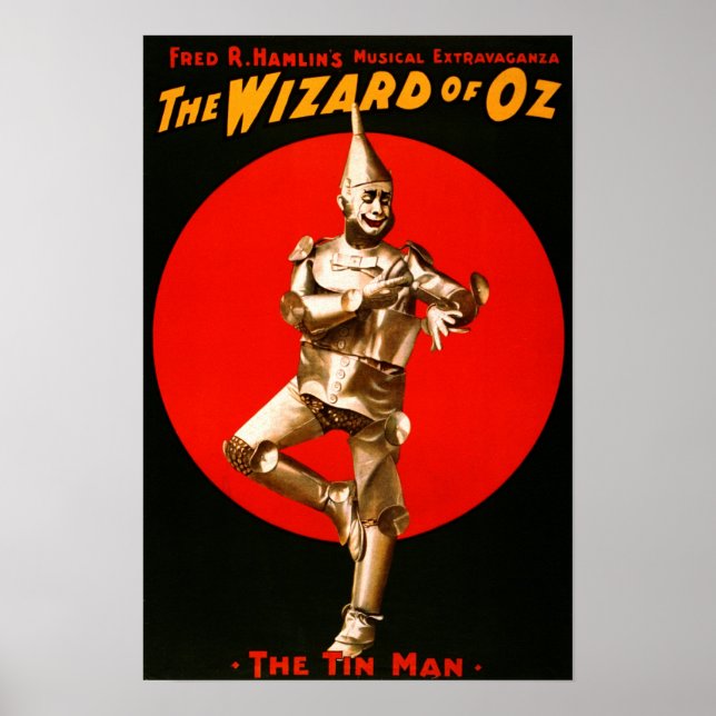The Wizard of Oz - vintage theatrical poster (Front)