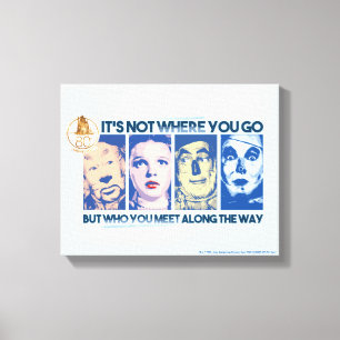 The Wizard Of Oz™   Who You Meet Along The Way Canvas Print