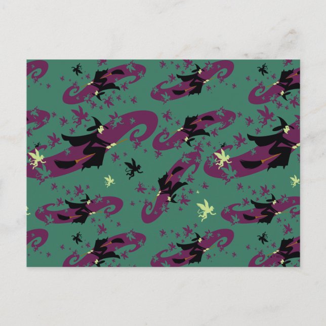 The Wizard Of Oz™ | Wicked Witch™ Pattern Postcard (Front)
