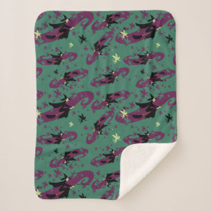 The Wizard Of Oz™   Wicked Witch™ Pattern Sherpa Blanket